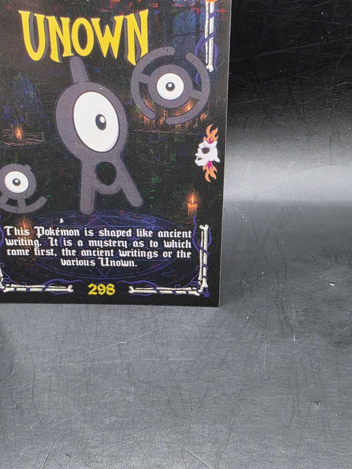UNOWN - POKEMON PRISMA HALLOWEEN RARE CCG HOLO LP