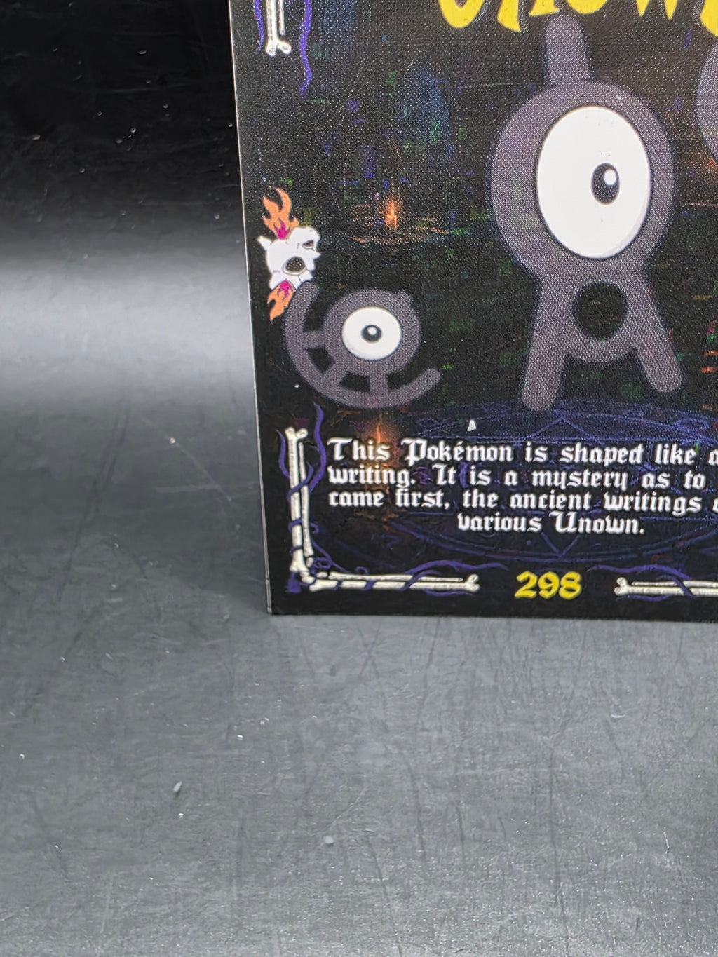 UNOWN - POKEMON PRISMA HALLOWEEN RARE CCG HOLO LP