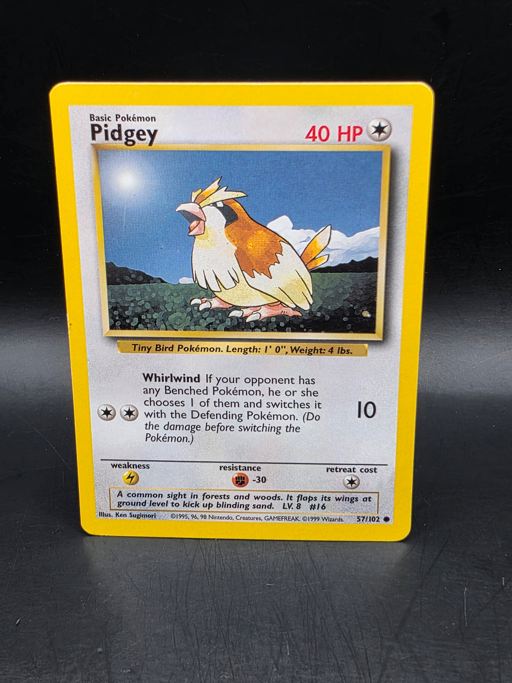 Wizards of the Coast Pidgey Base Set Common English 1999 #57/102