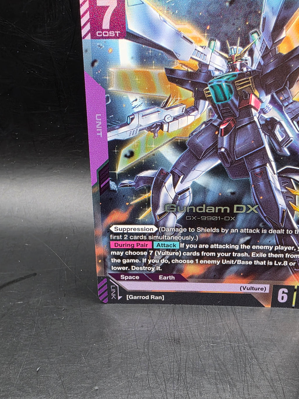 Bandai Gundam DX GD04-049 LR Unit Holo English Gundam Card Game