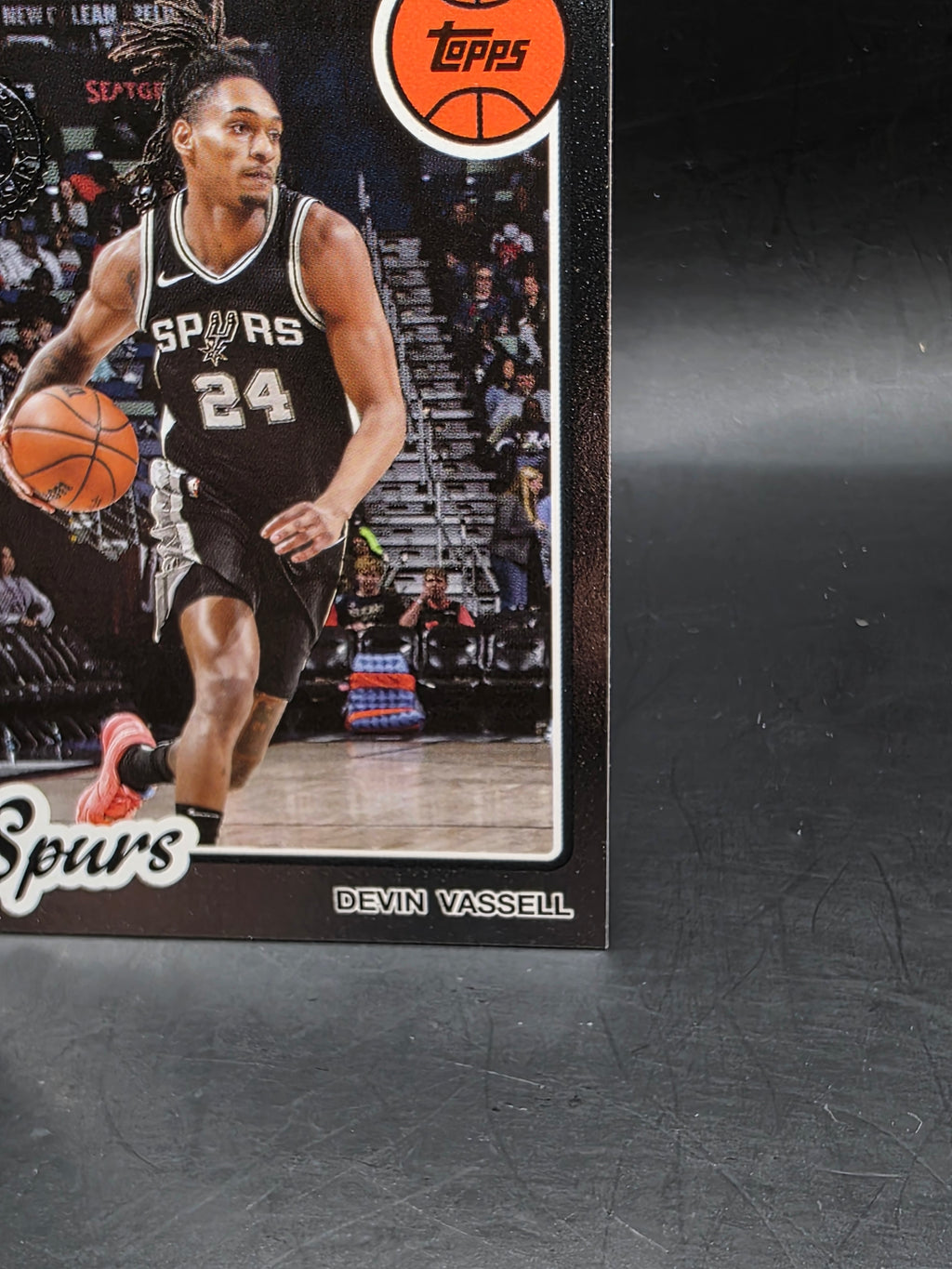 Devin Vassell Spurs 2024-25 Topps 45th Anniversary #80BK-7 - M/NM