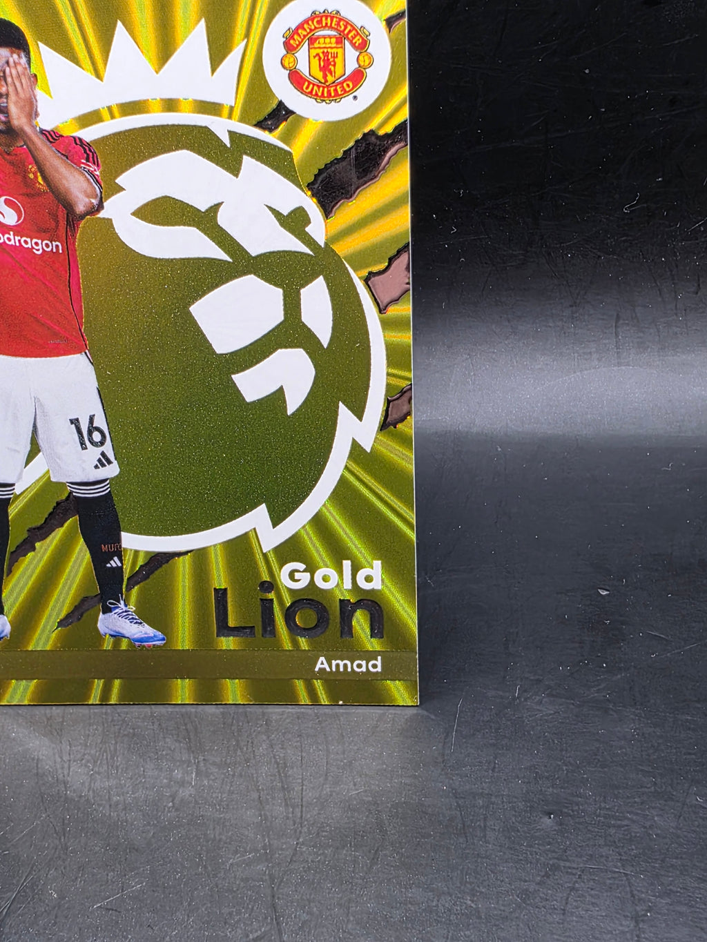 Topps Card Premier League 2026 Amad Gold Lion Man Utd