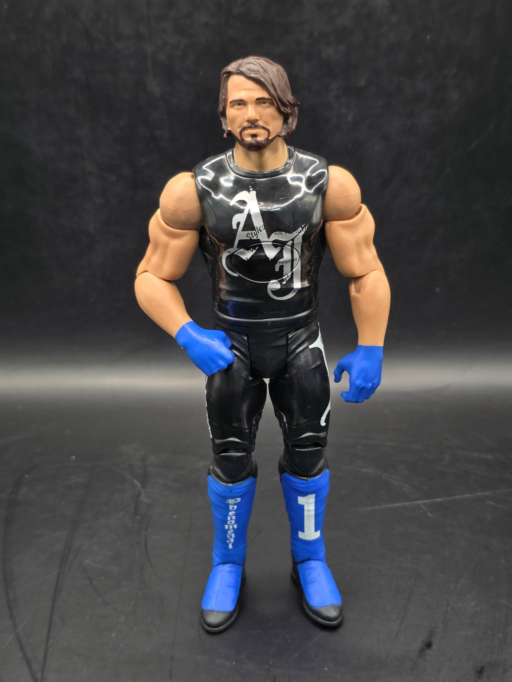 WWE AJ STYLES TOUGH TALKERS SERIES MATTEL WRESTLING ACTION FIGURE
