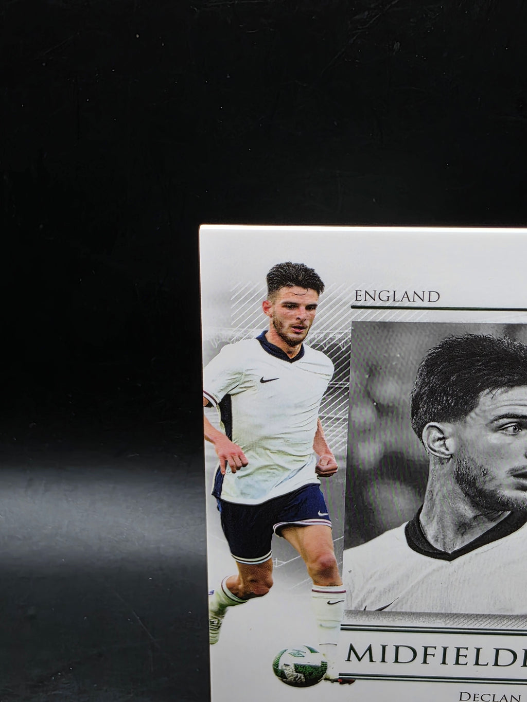 Declan Rice 2025 Futera Unique Green /20 #055 Arsenal England World Cup