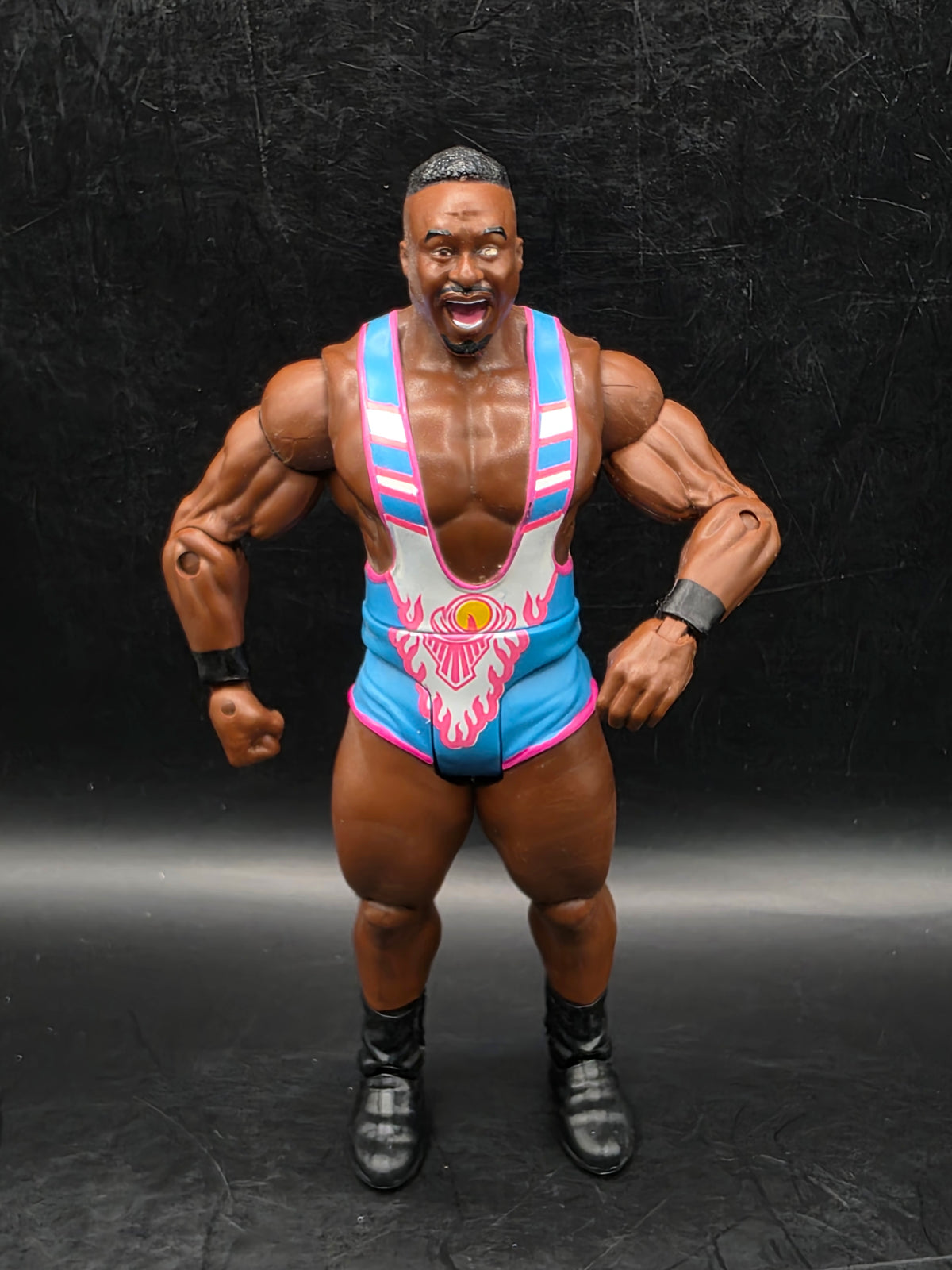 WWE Mattel 2013 Big E Langston Series 44 New Day Wrestling Action Figure Size 7"