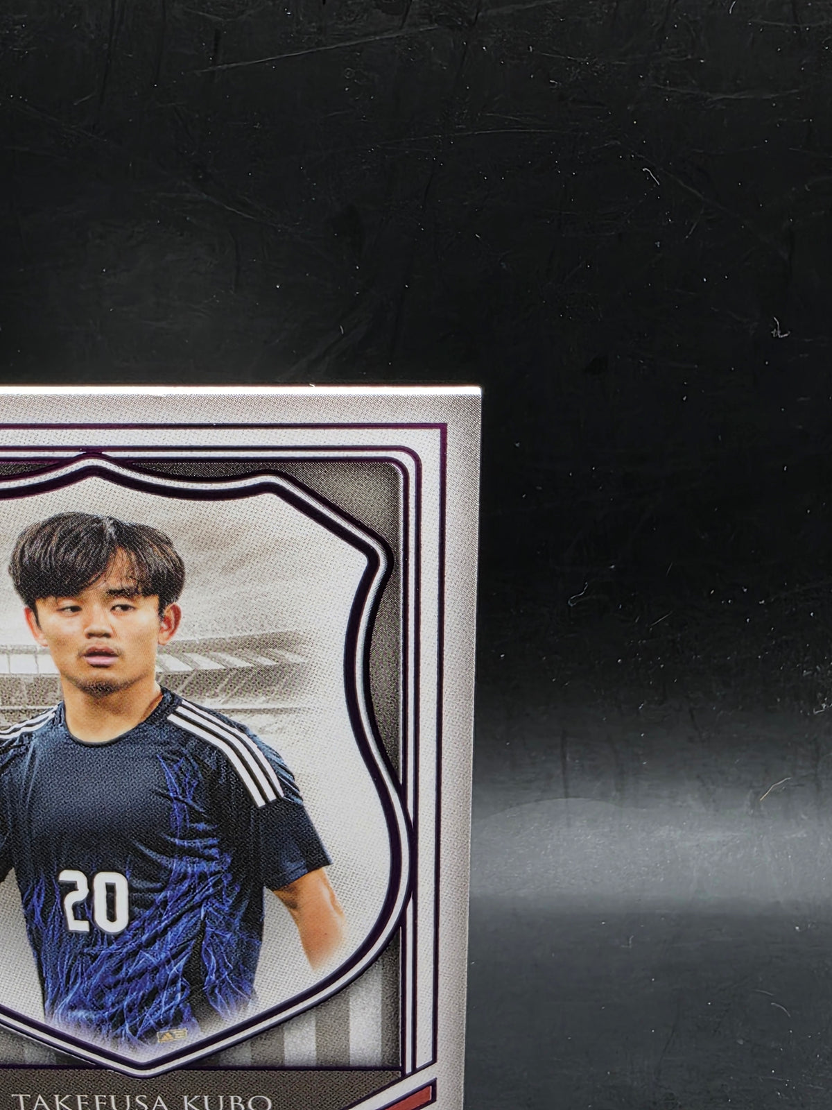 Takefusa Kubo 17/29 Futera Unique Heritage Parallel Football Card