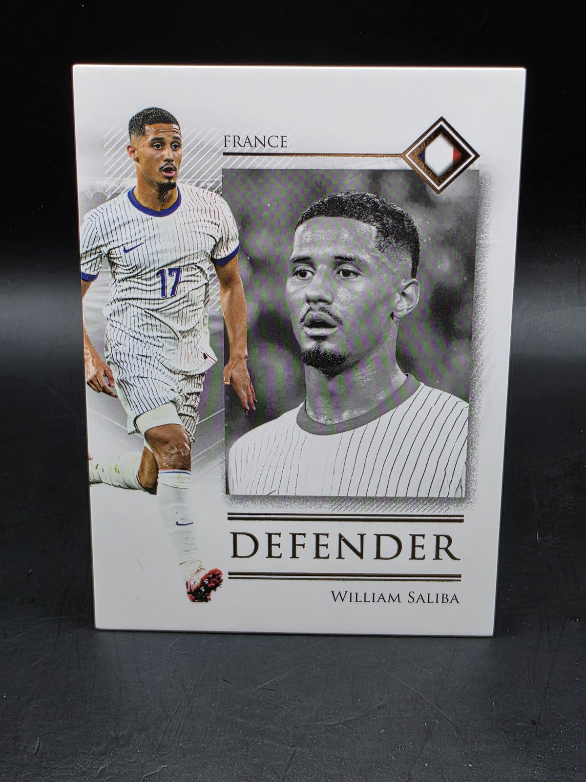 William Saliba – France (Futera Unique 2025) Base Card France
