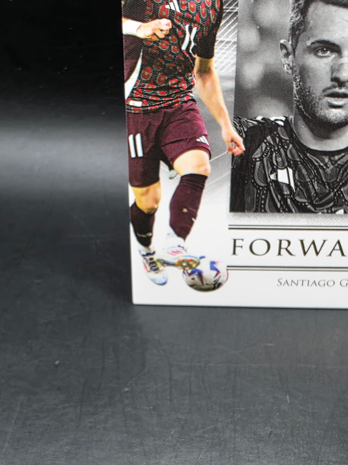 Futera Unique 2025 Santiago Gimenez Parallel Mexico AC Milan #066