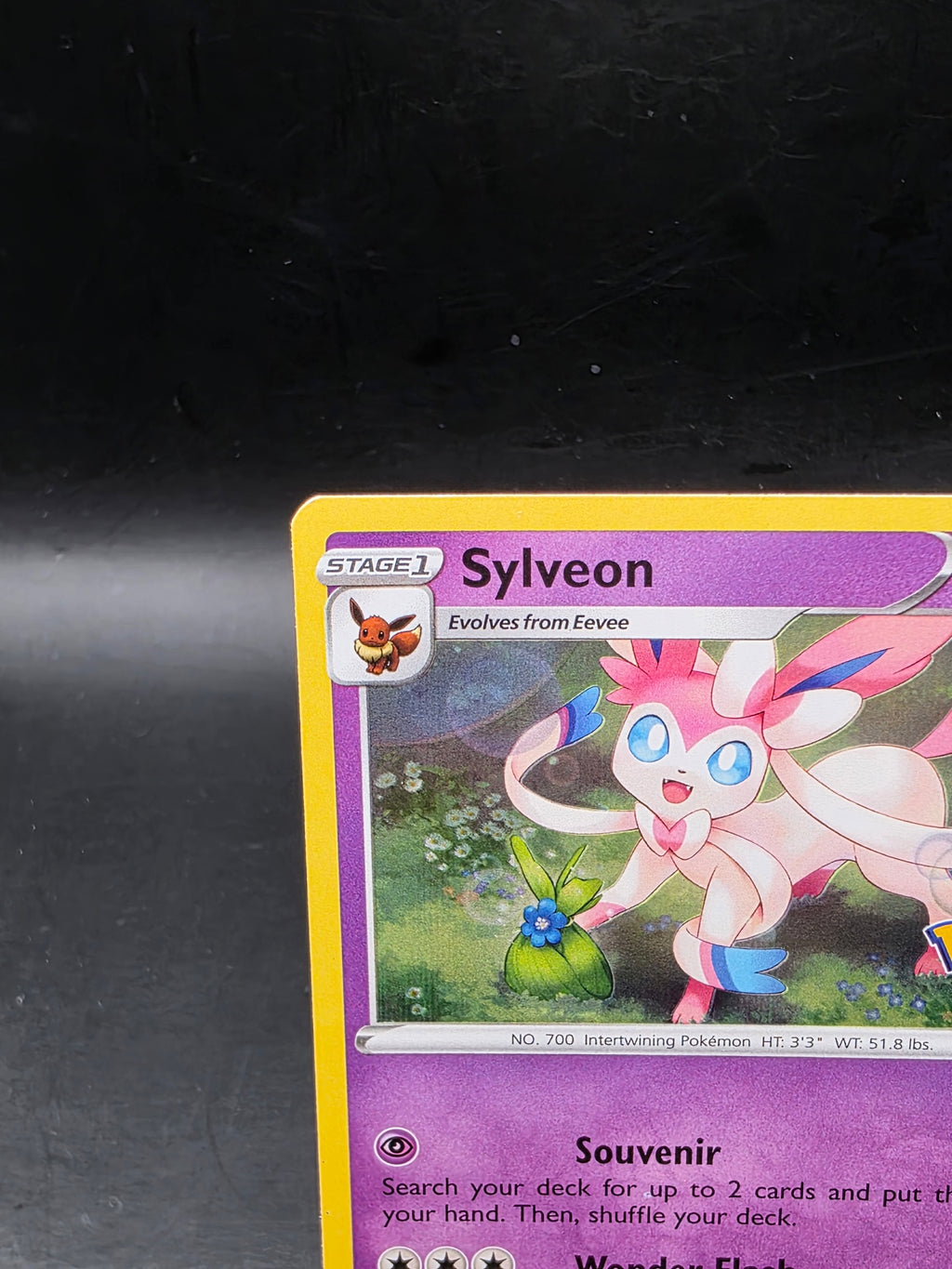 Sylveon Holo Rare Pokemon GO 035/078 NM