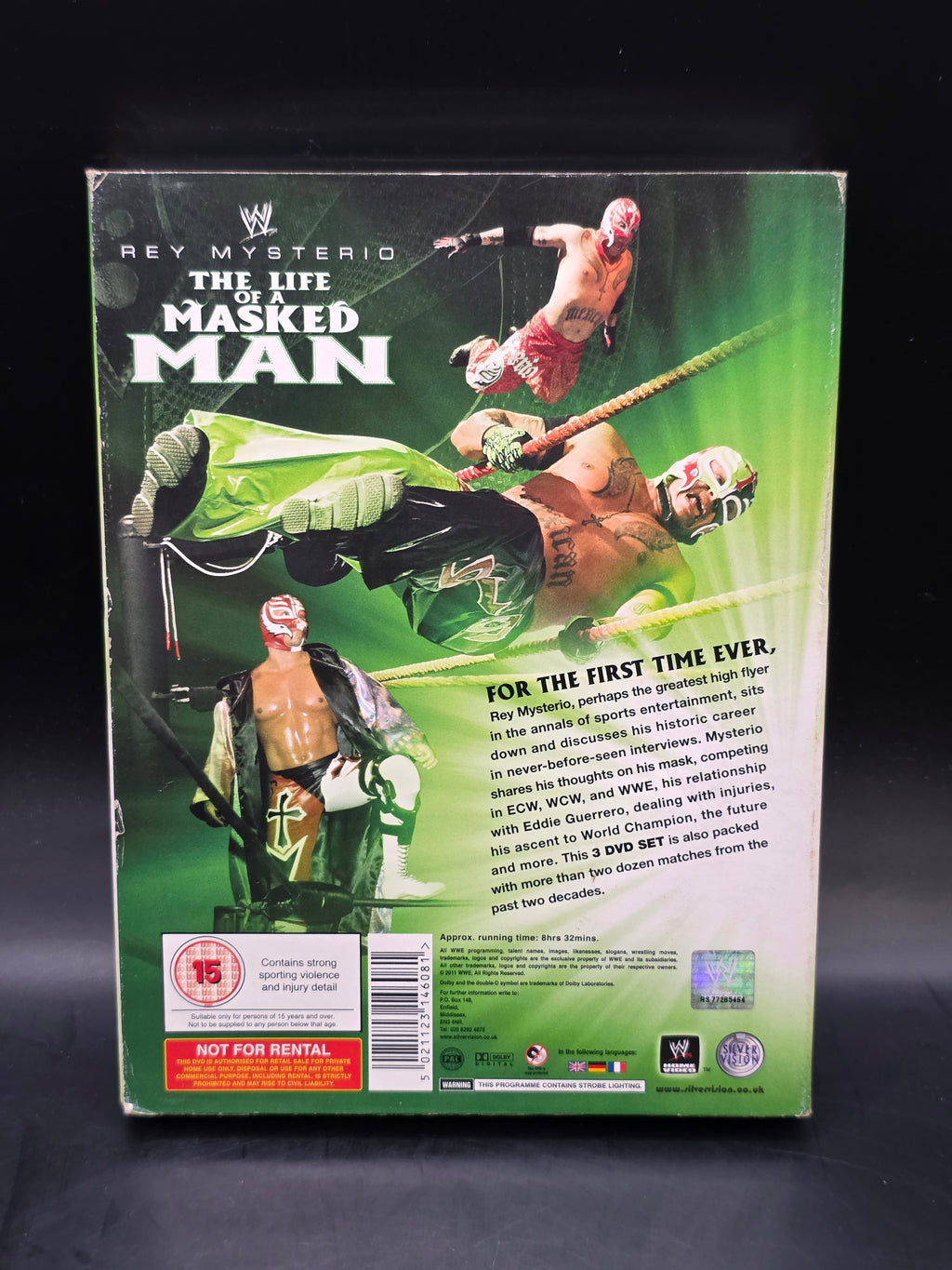 Rey Mysterio -  The Life Of A Masked Man (DVD 2011)