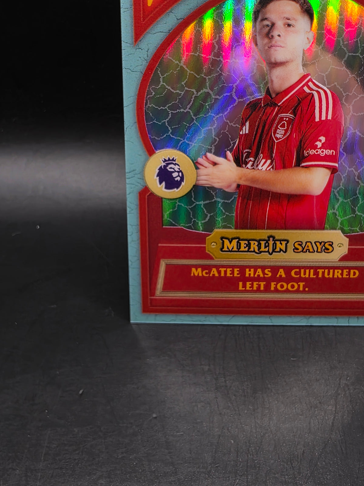 2026 Topps Merlin Premier League James McAtee Merlin Speaks #MS-15 Nottingham