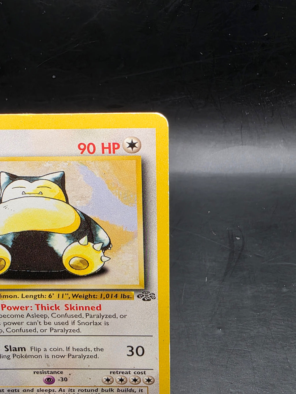 Pokémon TCG Snorlax 27/64 Jungle Set Non-Holo Trading Card Rare HP
