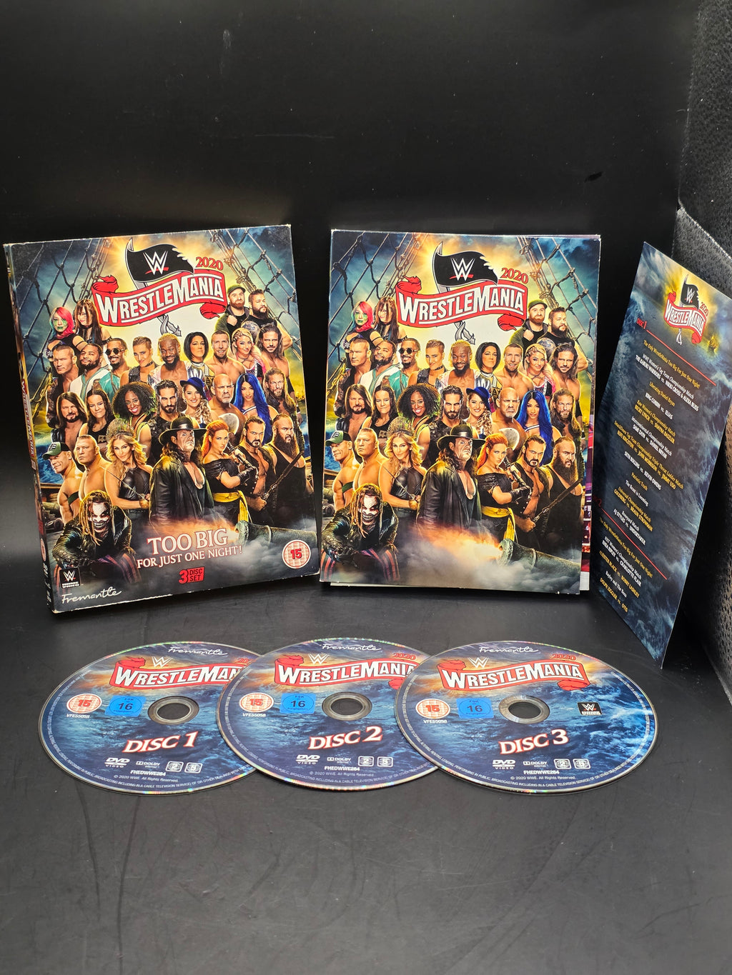 Wrestlemania 36 DVD Boxset - 3 disc