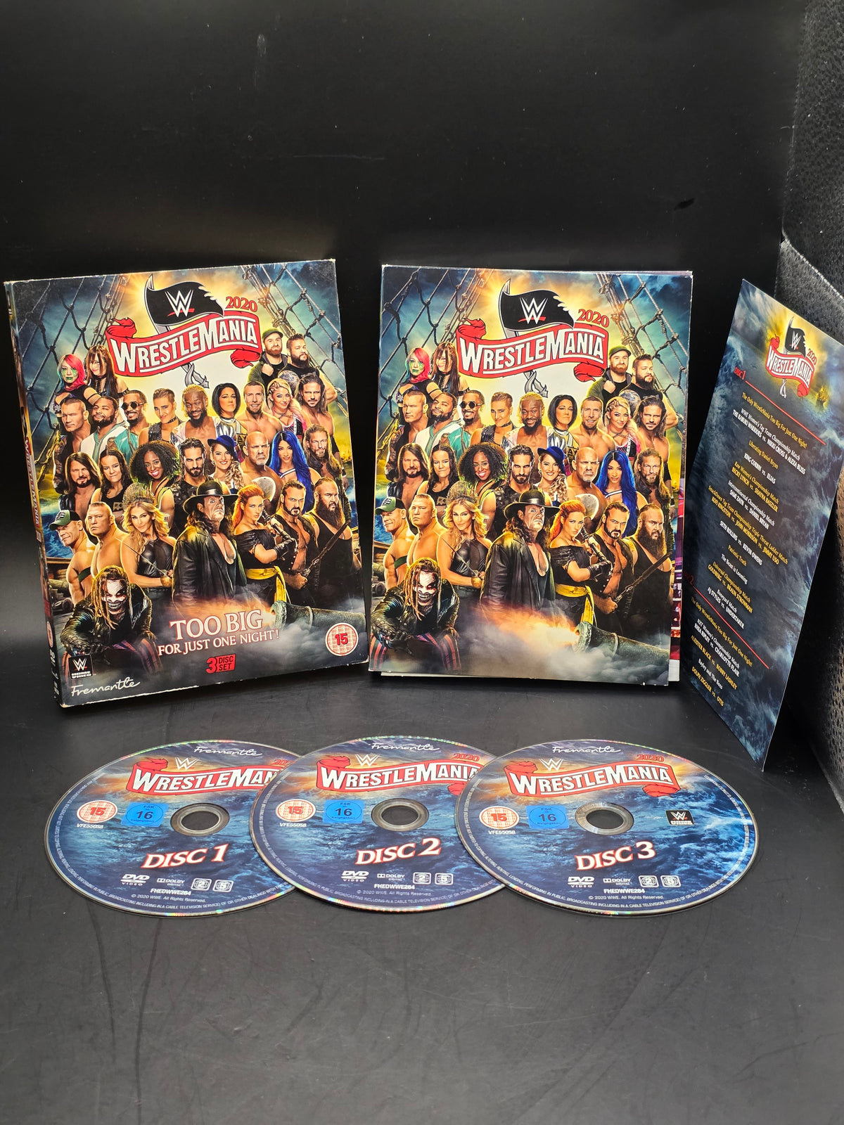 Wrestlemania 36 DVD Boxset - 3 disc