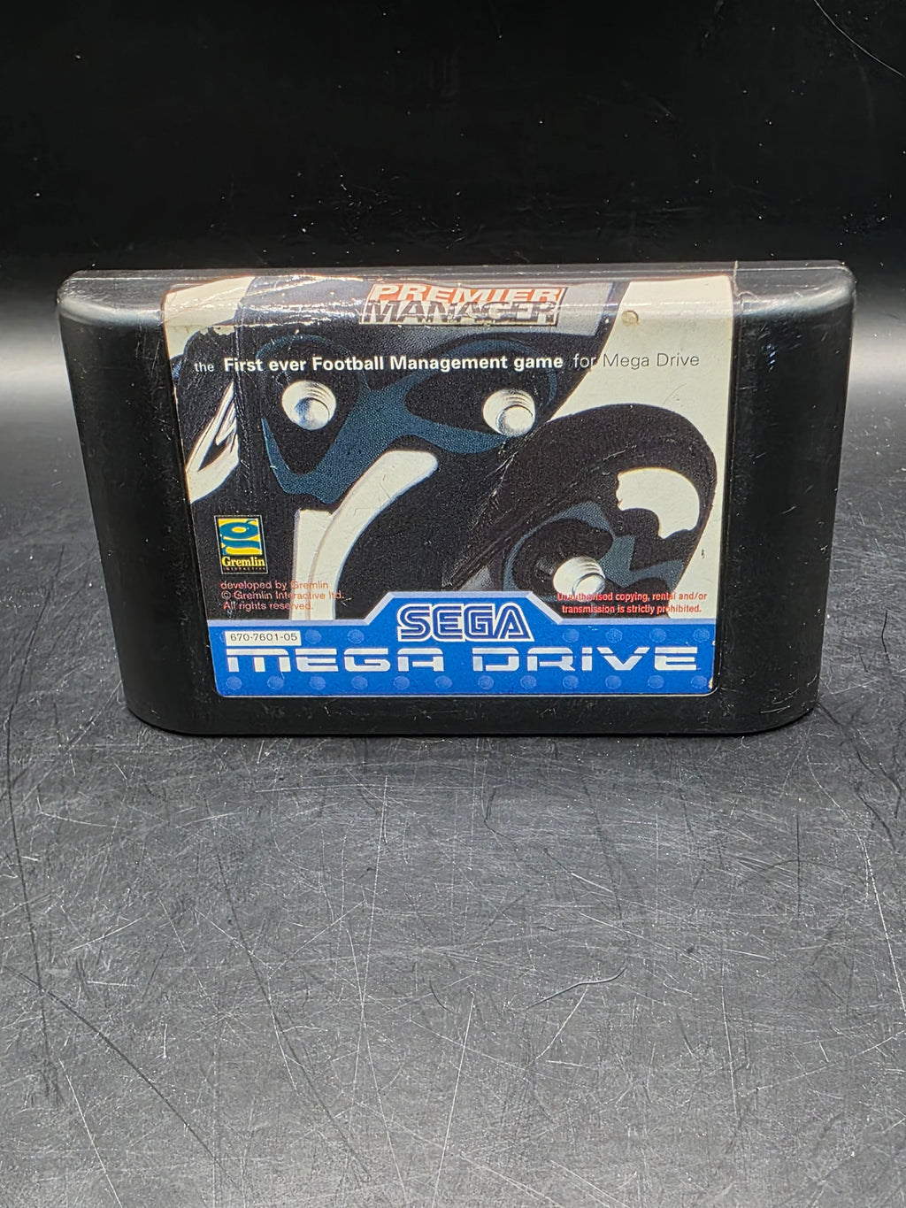 Premier Manager Sega Mega Drive Game - Cart Only