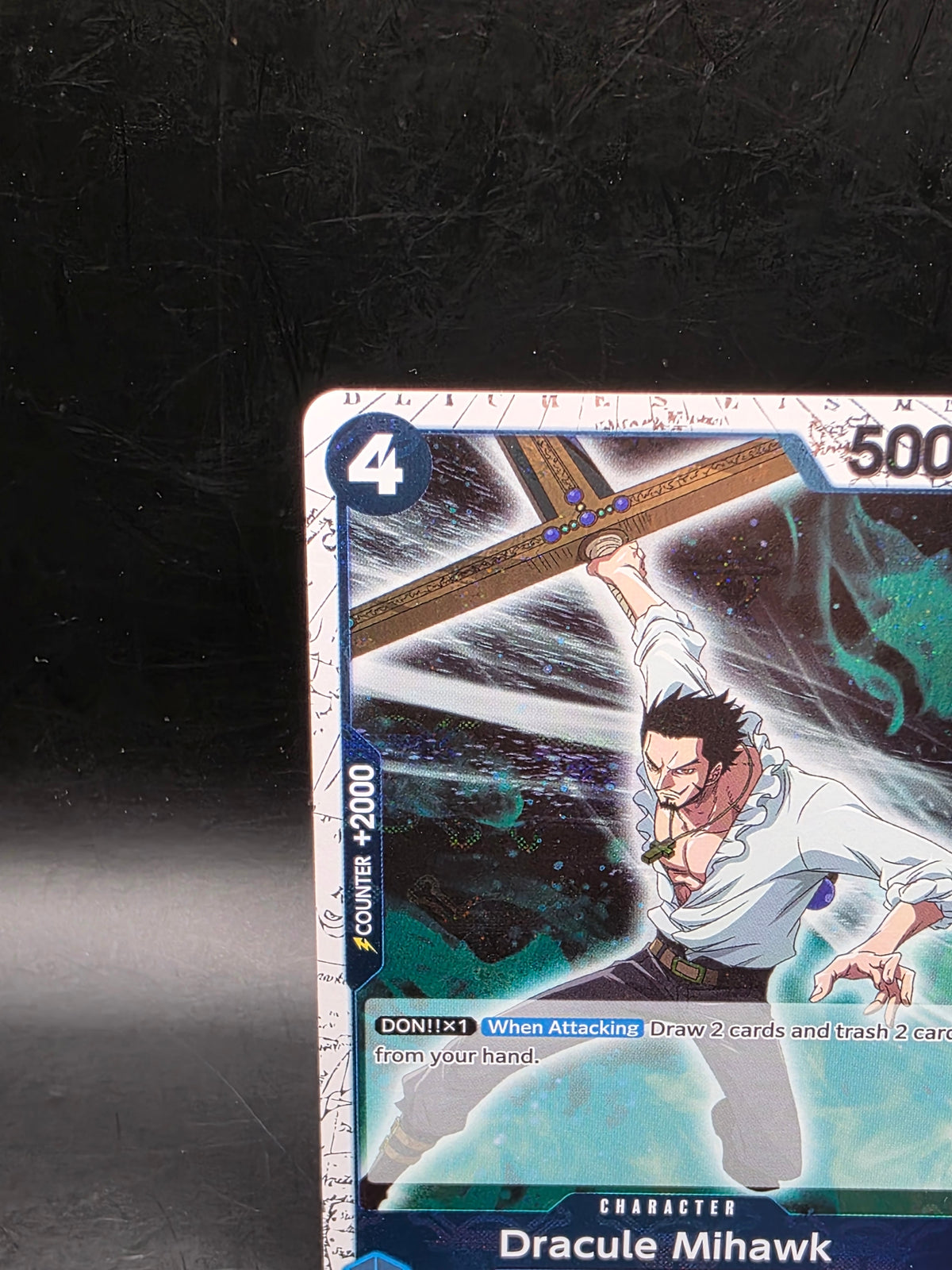 Dracule Mihawk (Jolly Roger Foil) ST03-005 Premium Booster -The Best- One Piece