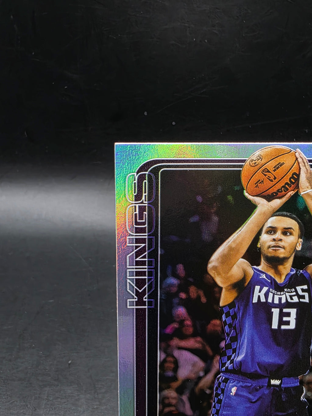 2025 Topps Flagship NBA Basketball No. 166 Keegan Murray Rainbow Holo M/NM