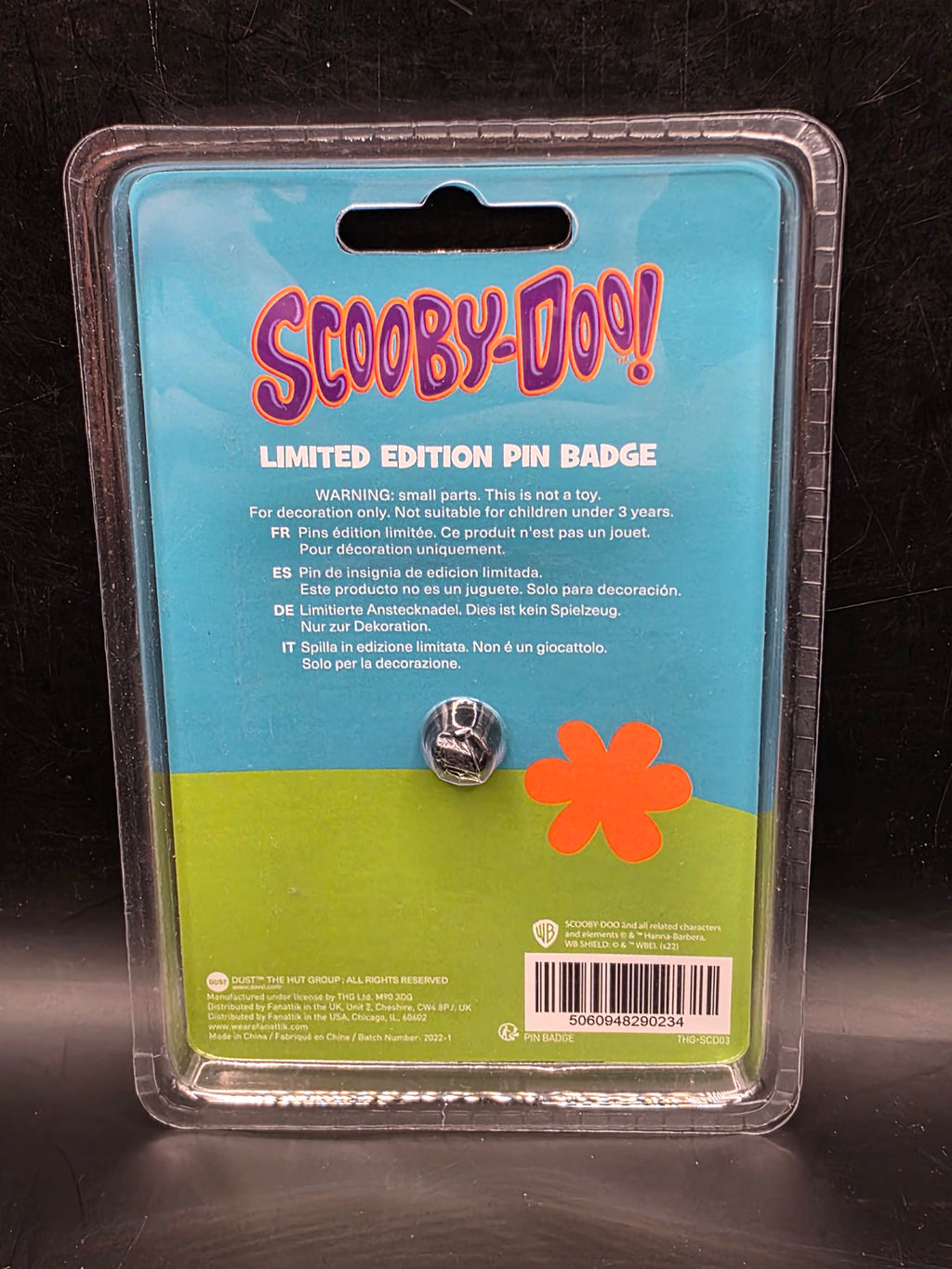 Scooby Doo Limited Edition Pin Badge