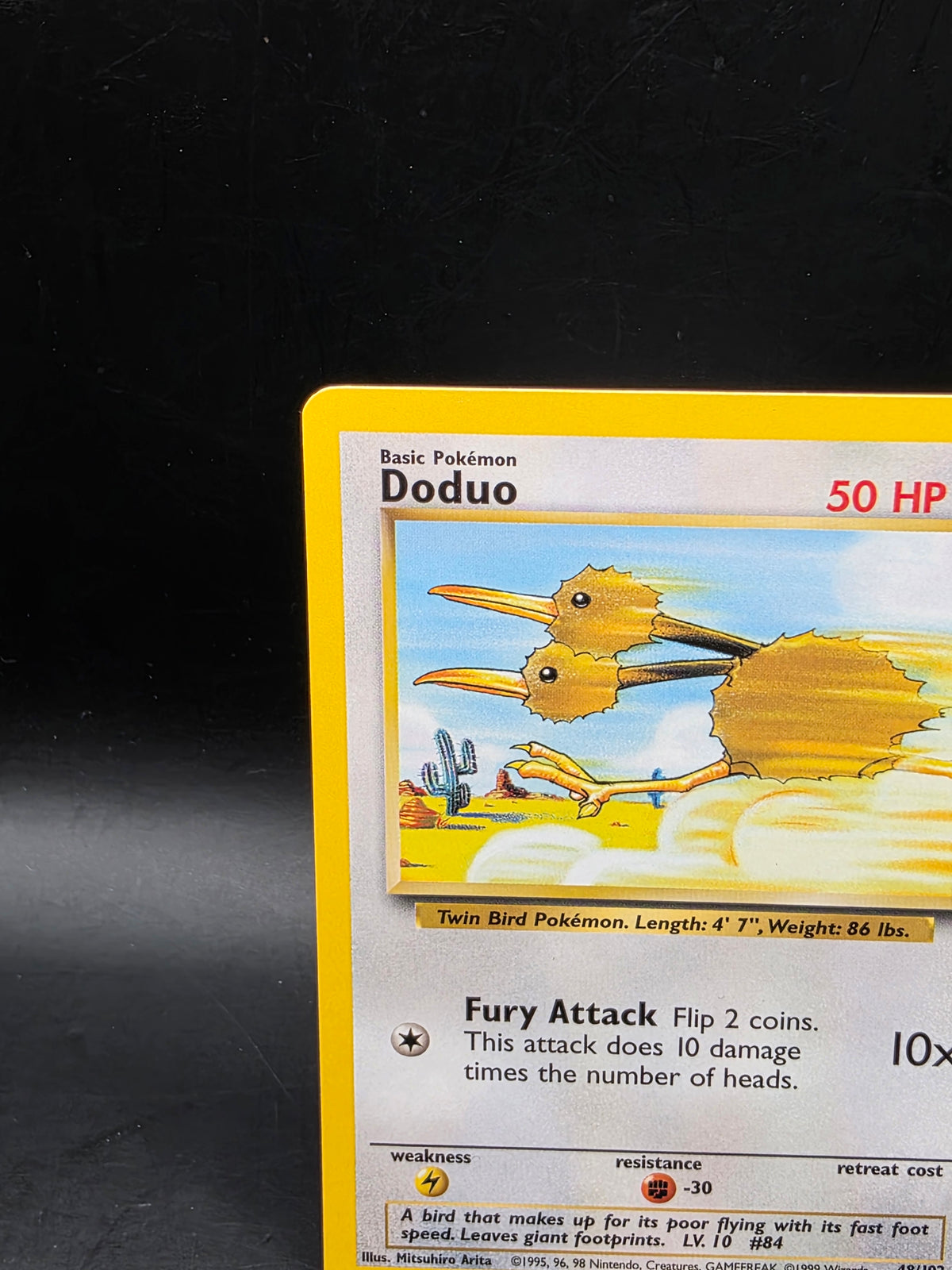 Doduo 48/102 | Base Set | Non Holo Pokemon Card LP