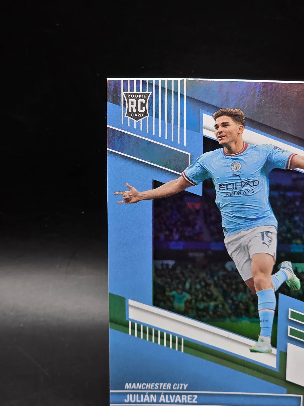 Julian Alvarez Rookie 2022-23 Panini Donruss Elite Premier League Base Card #216