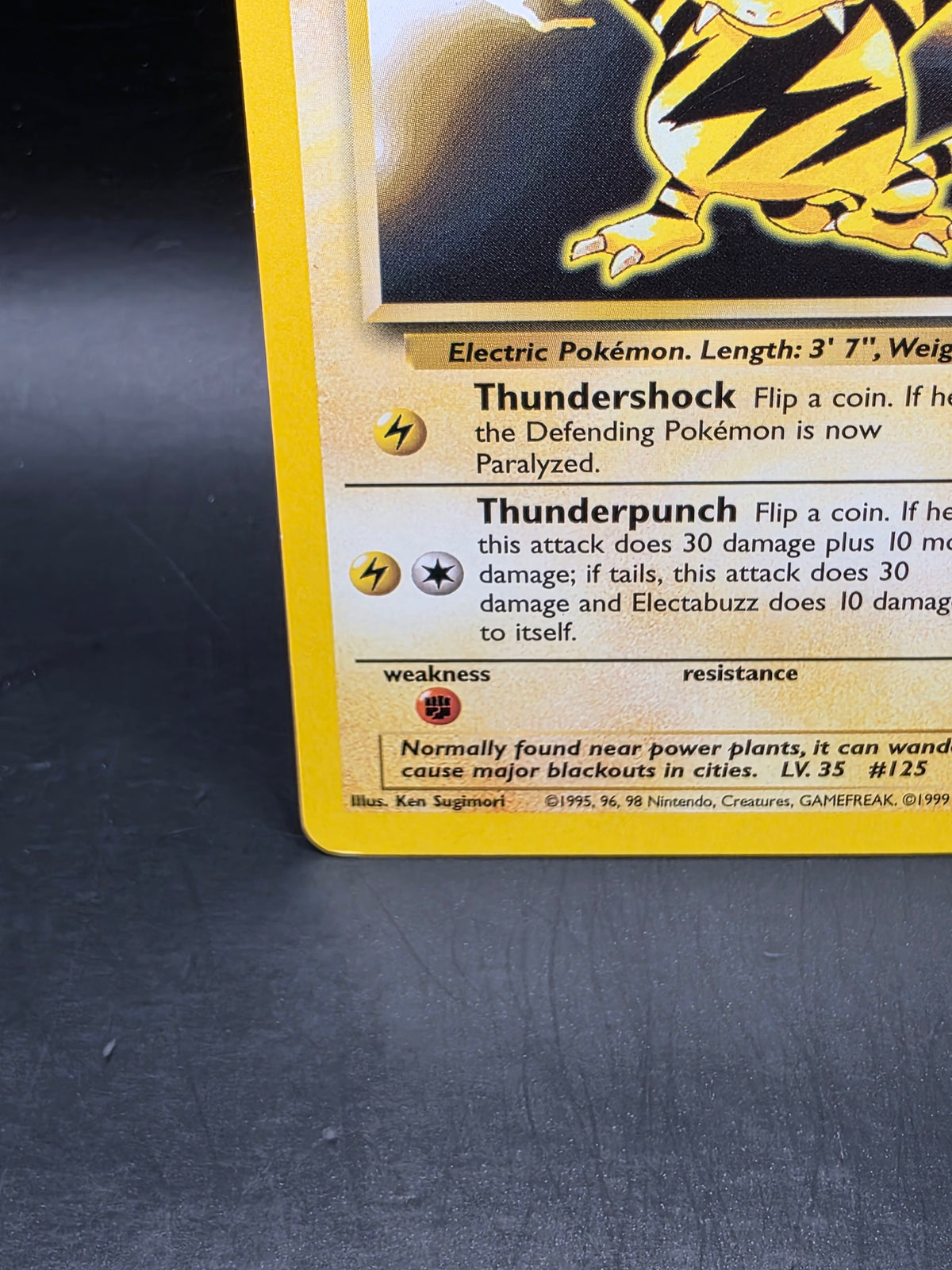 Electabuzz 020/102 Base Set Rare Unlimited LP Pokemon Card
