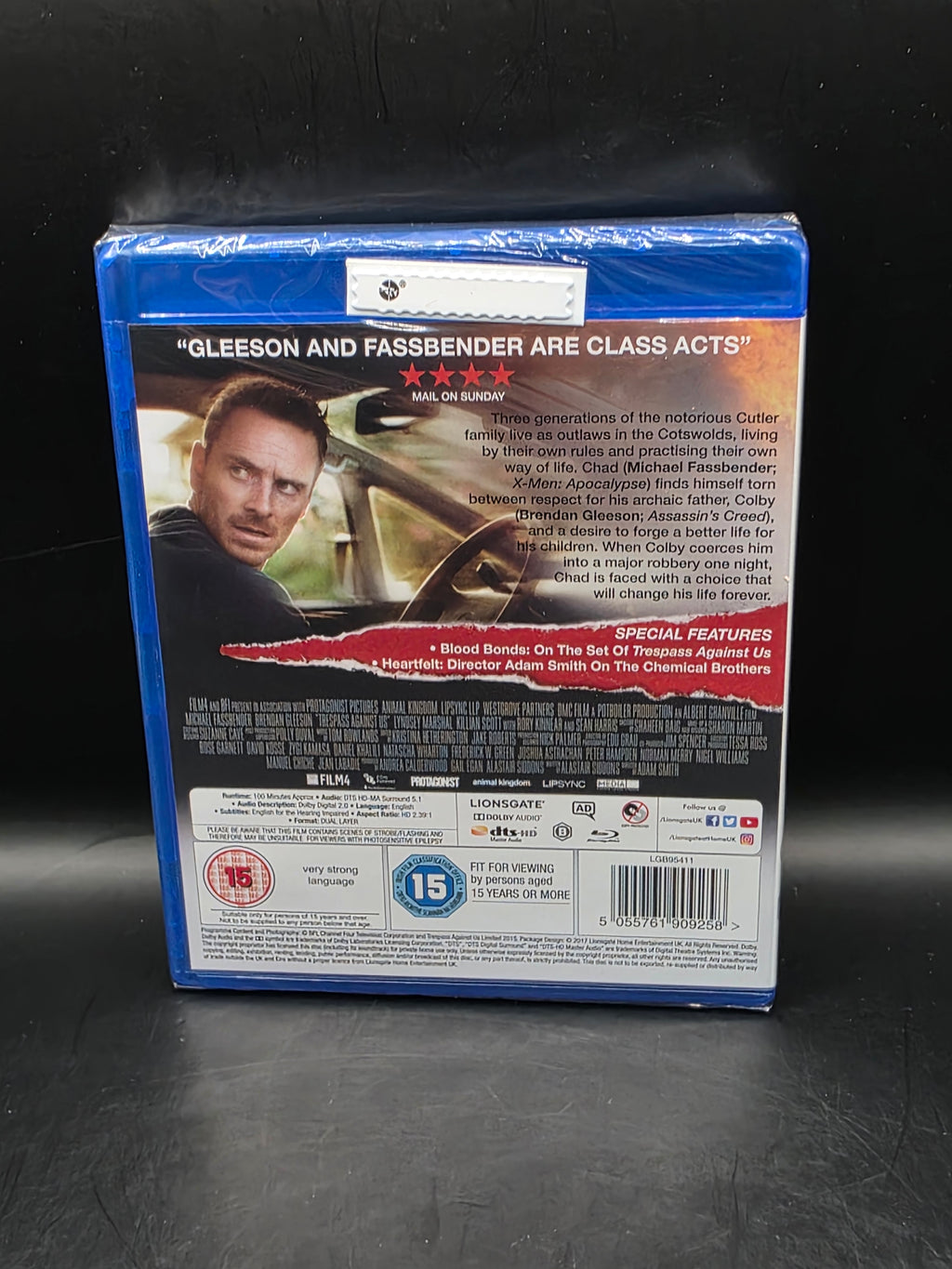 Trespass Against Us Blu Ray - New And Sealed