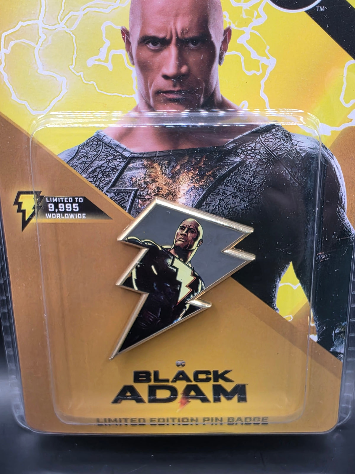 Black Adam Limited Edition Pin Badge