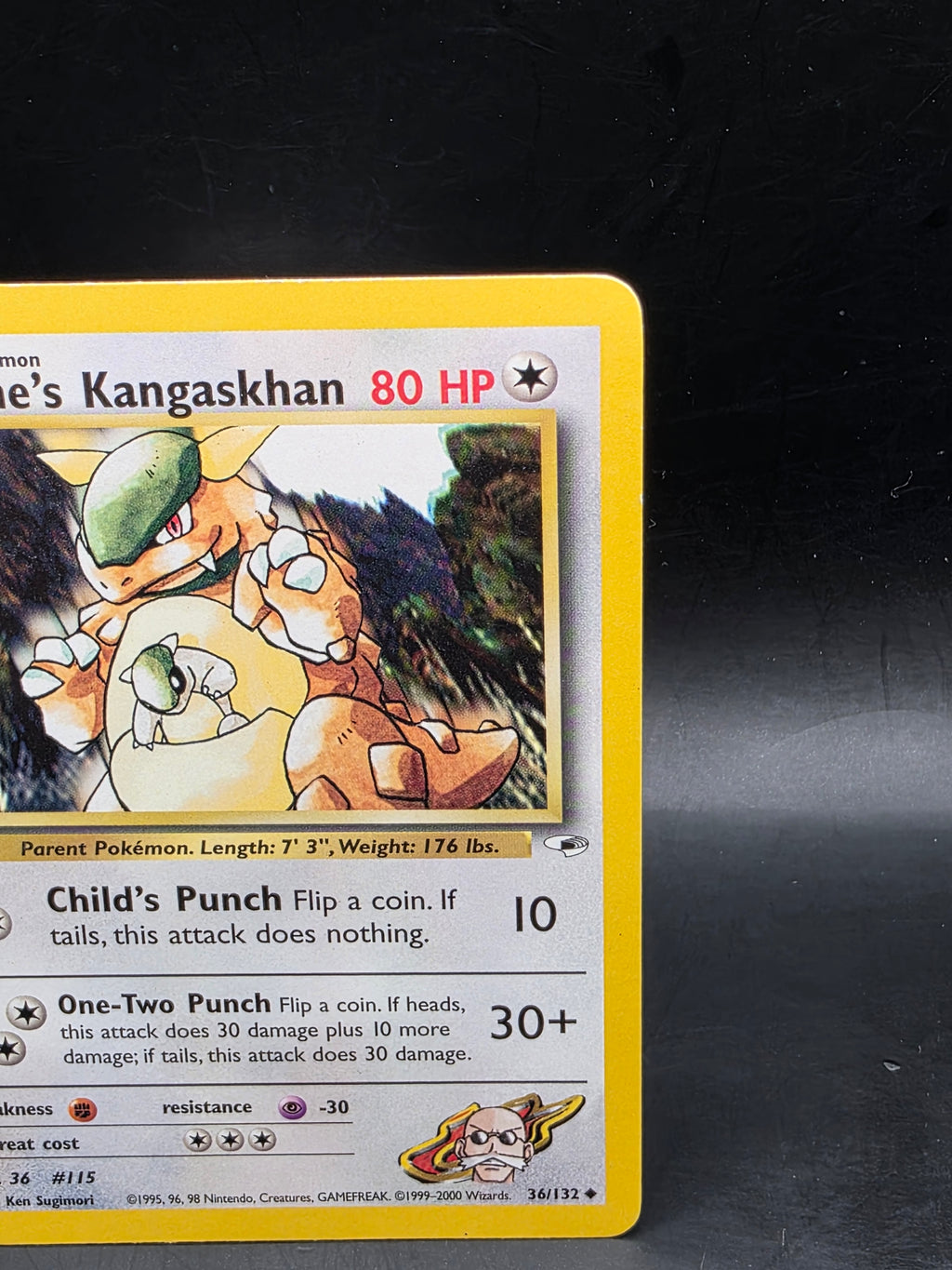 Pokemon TCG Blaine’s Kangaskhan 36/132 Gym Heroes LP