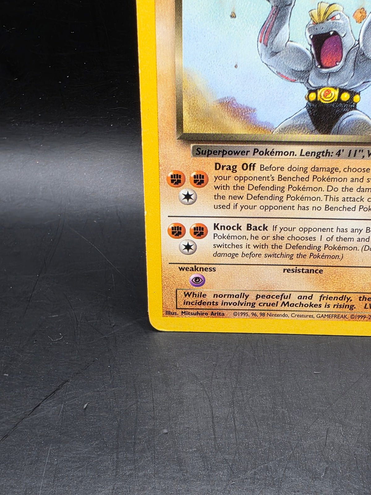 Wizards Pokémon Dark Machoke 40/82 Team Rocket Uncommon 60HP