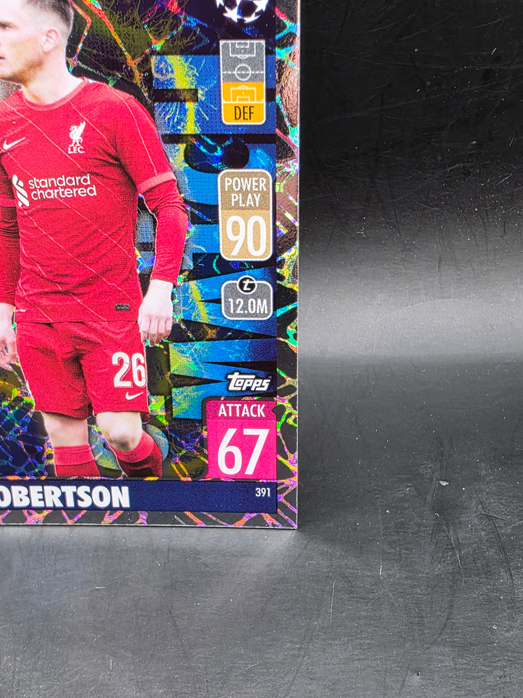 Match Attax  21/22 "ANDY ROBERTSON" #391 Man of the Match Trading Card