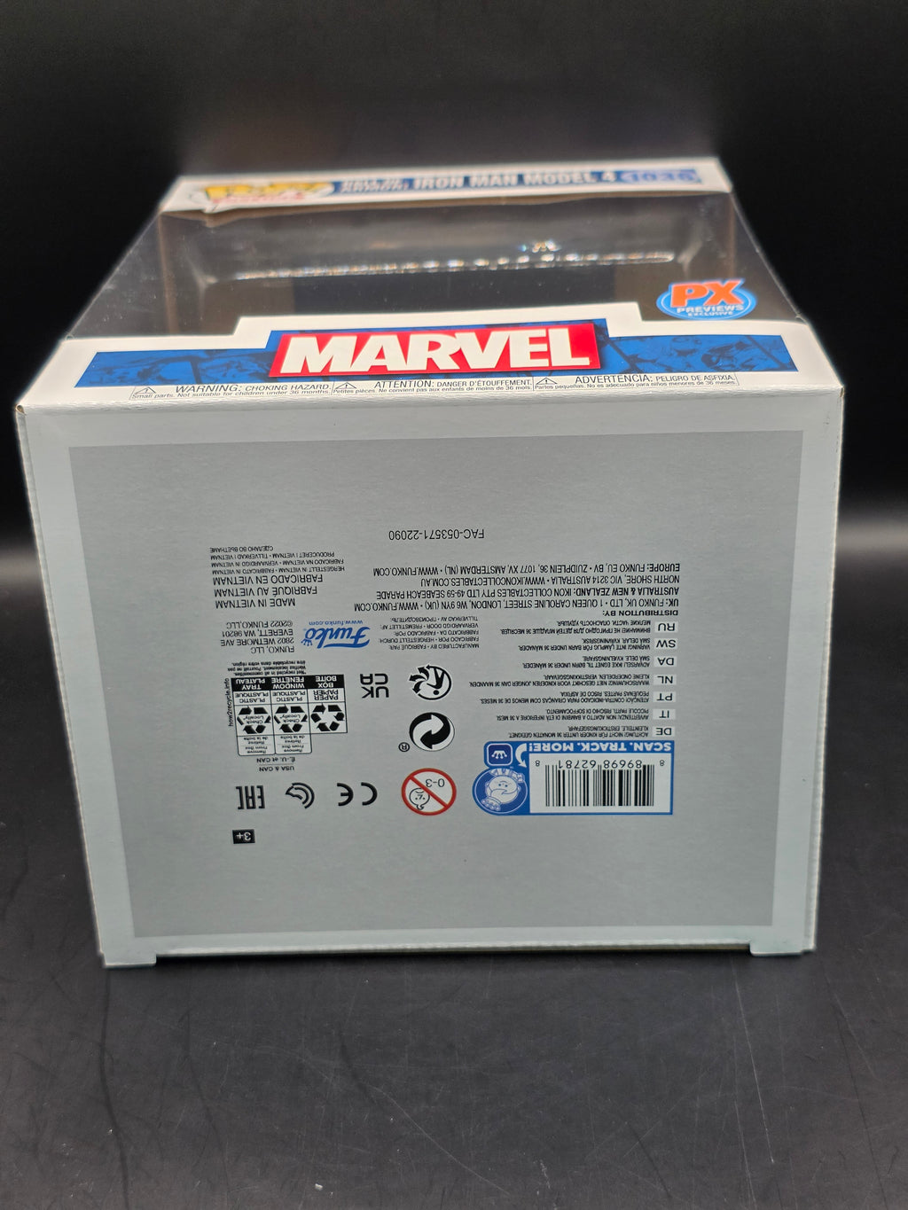 Funko Pop Figure Deluxe Marvel Hall of Armor Iron Man Model 4 PX #1036