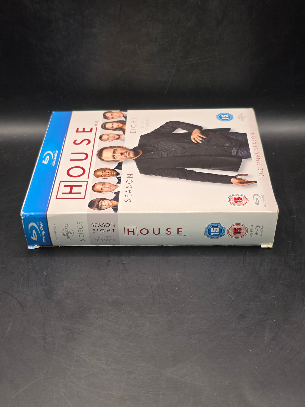 House Season 8 Blu-ray 2012 Starring Hugh Laurie