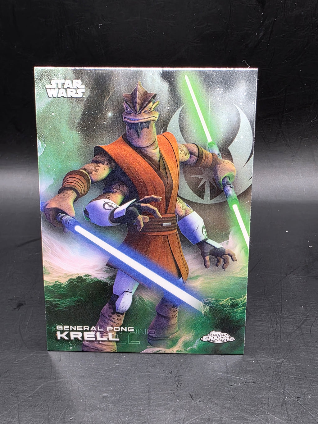 General Pong Krell Topps Chrome Star Wars 2025 Base #119