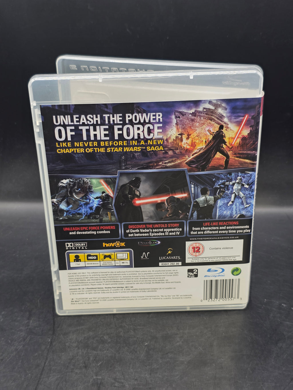 Star Wars Unleashed PS3 Game PAL