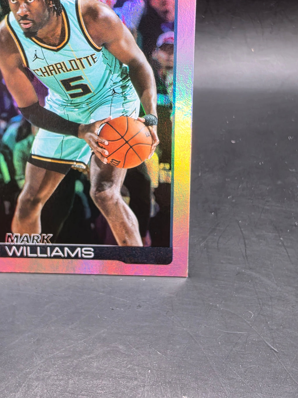 2025-26 Topps MARK WILLIAMS #70 Rainbow Foil Parallel Charlotte Hornets M/NM