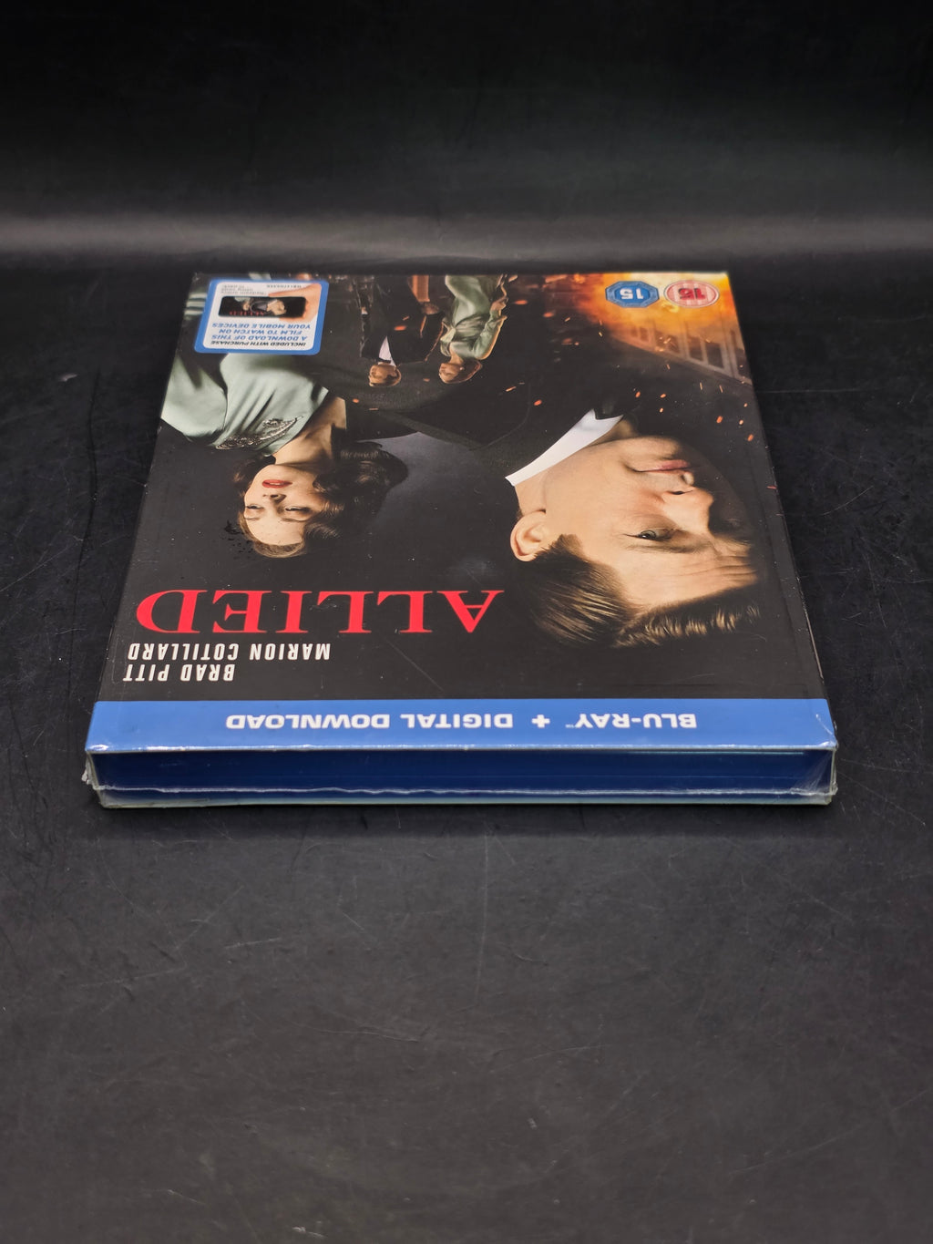 Allied Blu-ray DVD Brad Pitt ⭐️ Brand New & Sealed