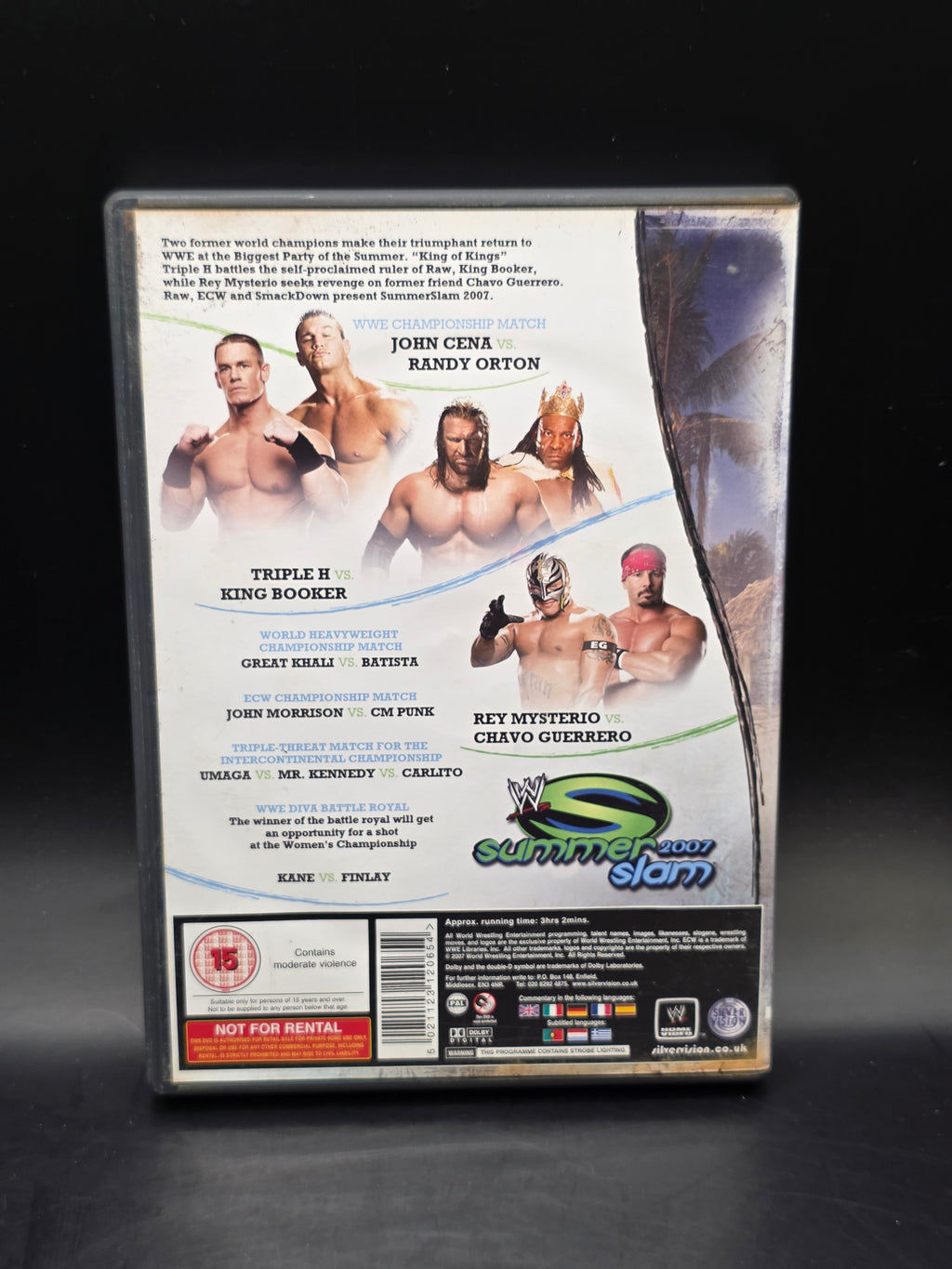 WWE - Summerslam 2007 - DVD