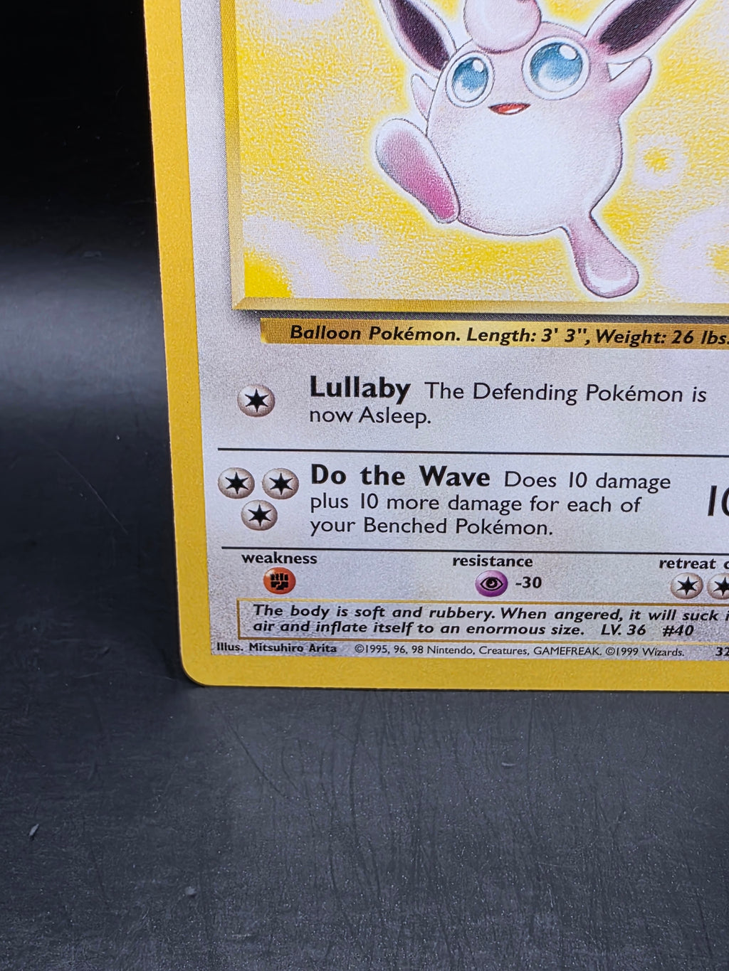 Pokémon TCG Wigglytuff Jungle 32/64 Regular Rare LP