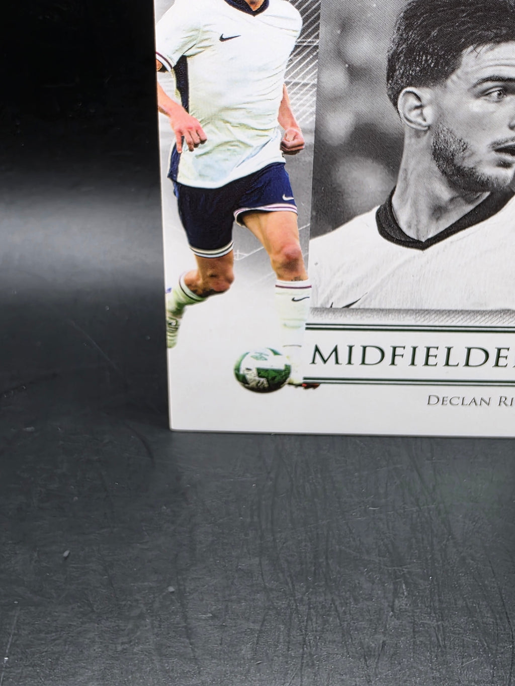 Declan Rice 2025 Futera Unique Green /20 #055 Arsenal England World Cup