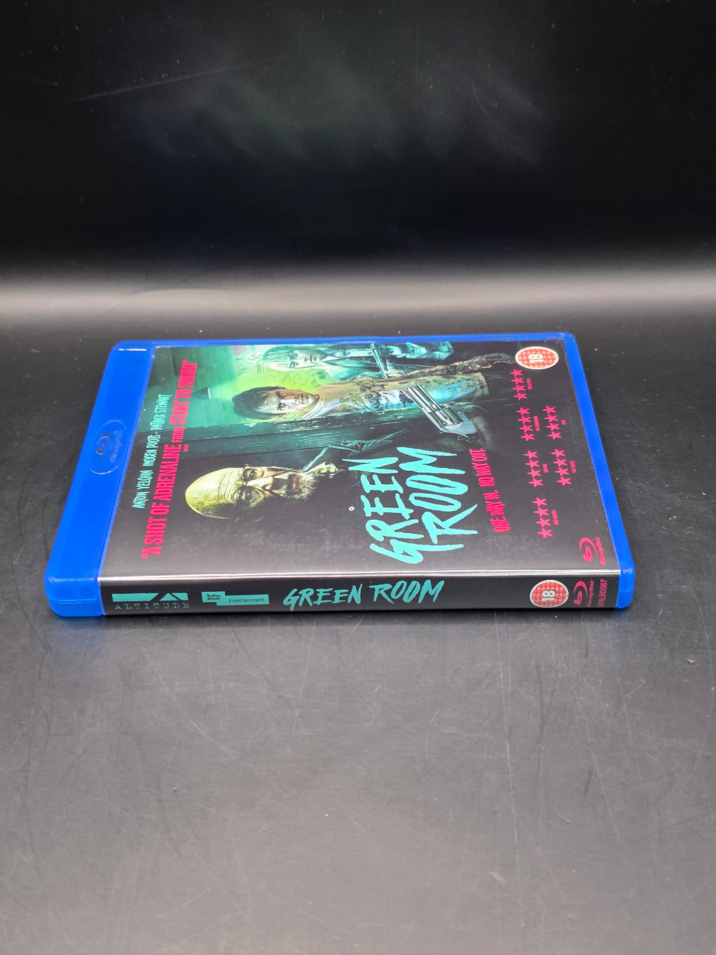 Green Room (Blu-ray, Patrick Stewart, Anton Yelchin, Horror, Action)