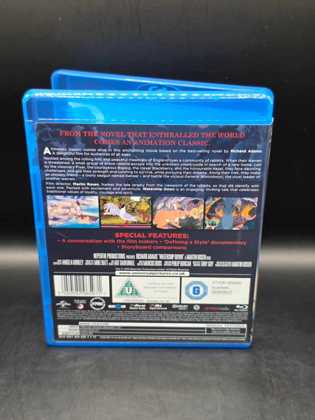 Watership Down Blu Ray