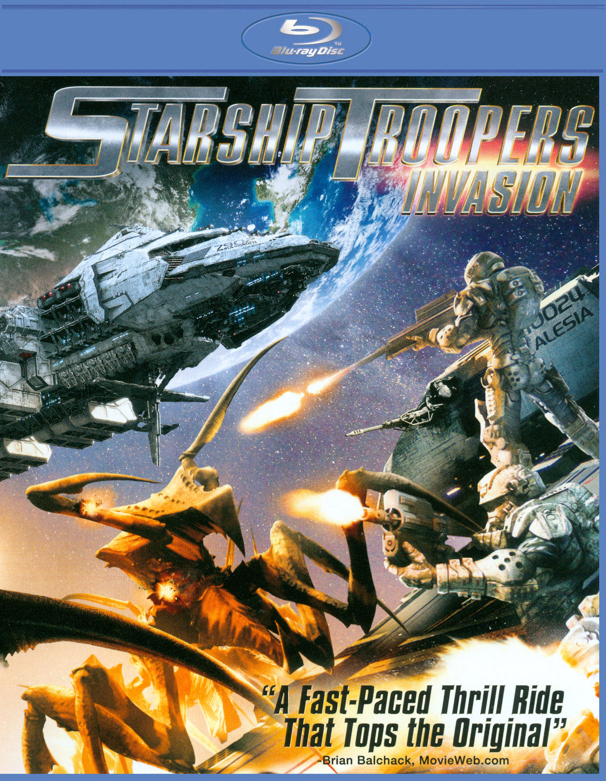 Starship Troopers: Invasion (Blu-ray, 2012)