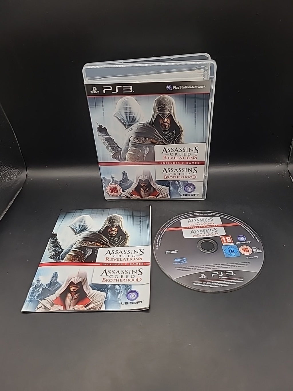 Assassins Creed Revelations & Brotherhood PS3 Game Double Pack