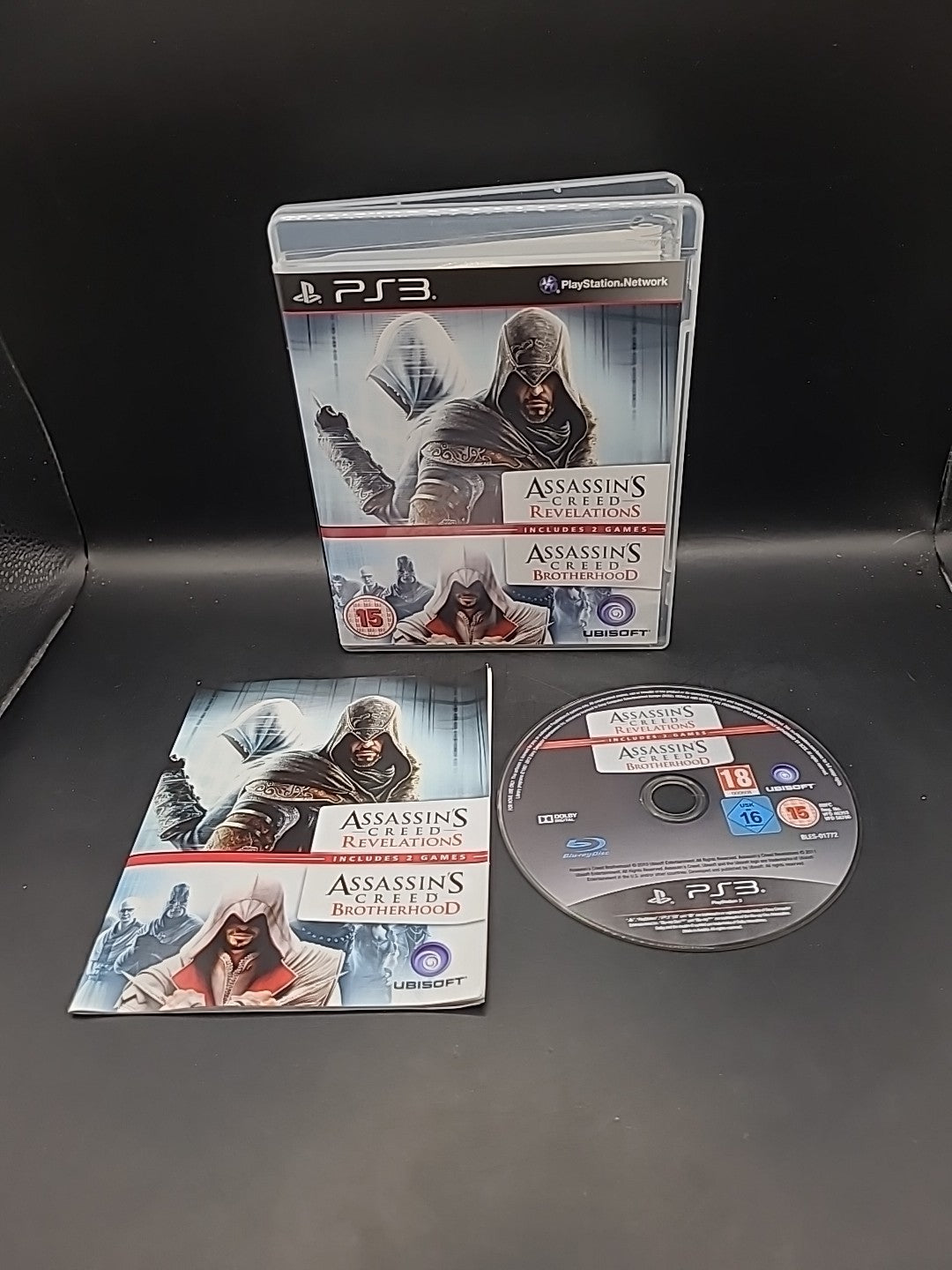 Assassins Creed Revelations & Brotherhood PS3 Game Double Pack