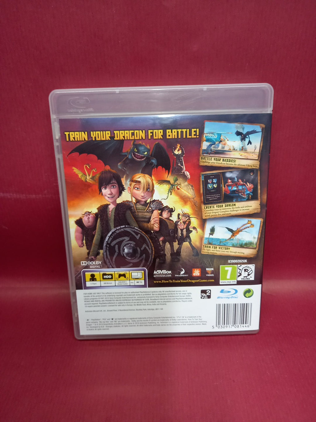 How To Train Your Dragon - Sony PS3 PlayStation 3 Game PAL