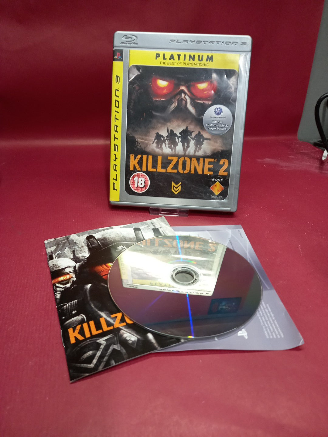 Killzone 2 -- Platinum Edition (Sony PlayStation 3, 2009) - European Version