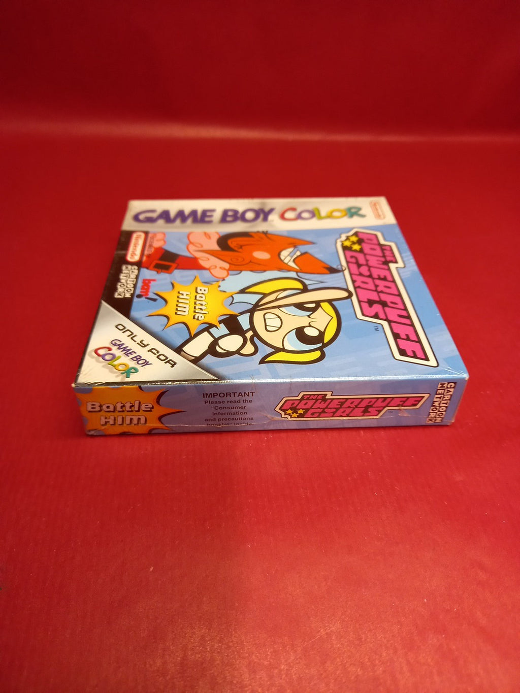 The Powerpuff Girls Nintendo Gameboy Color Game - New & Sealed