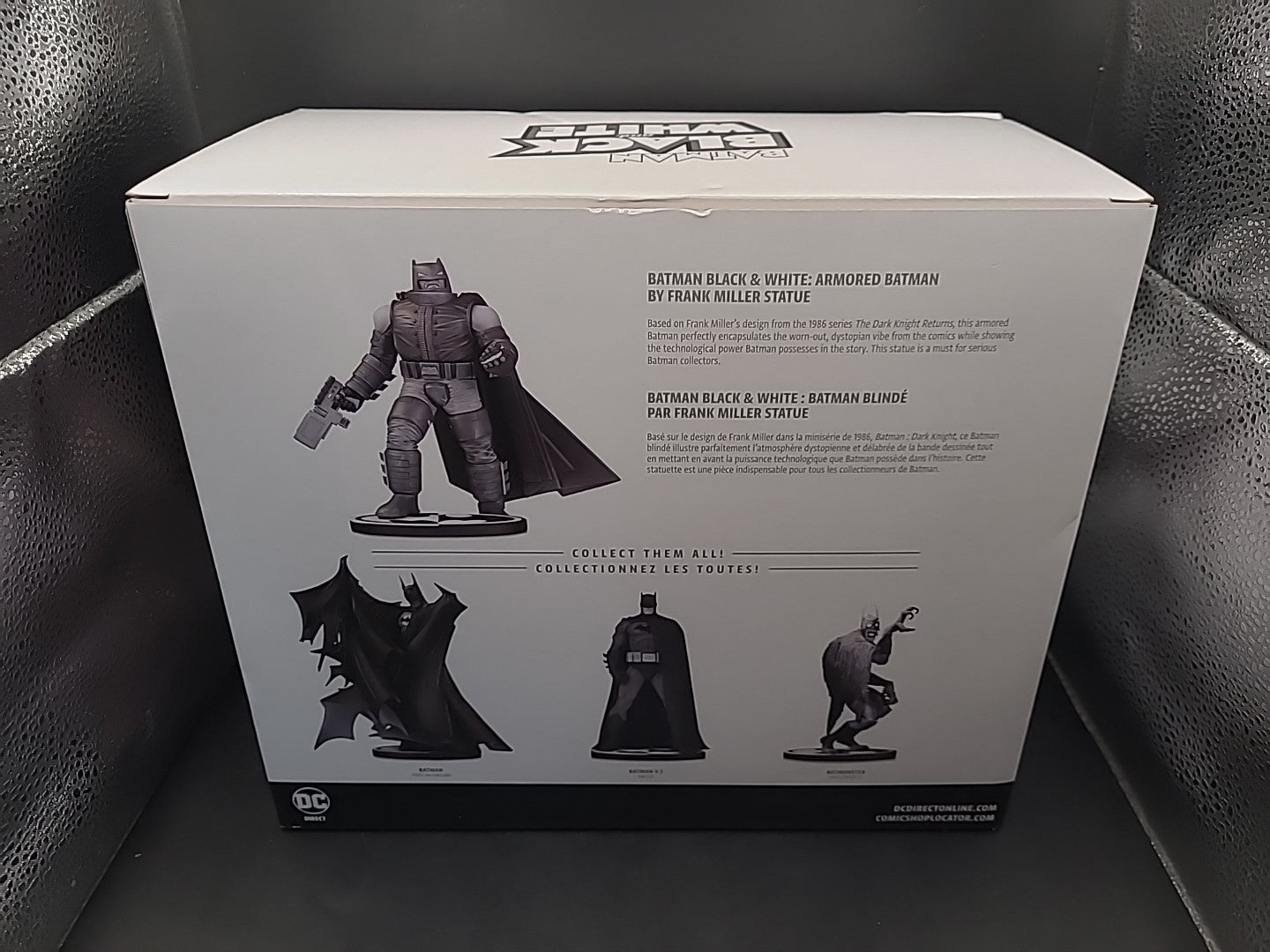DC Direct Armored Batman Black & White Statue By Frank Miller