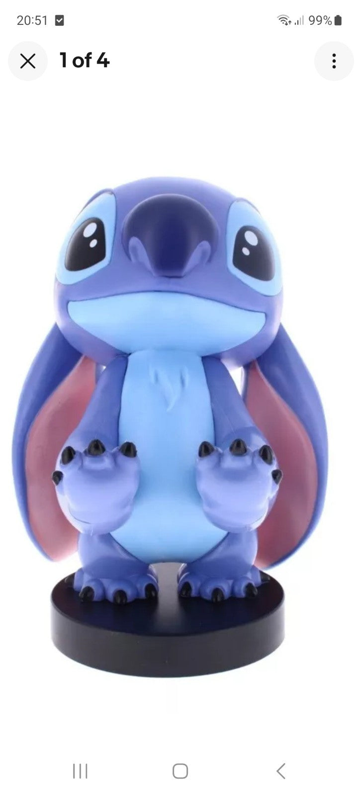 Disney Lilo & Stitch Cable Guys, Phone Holder And Controller Holder