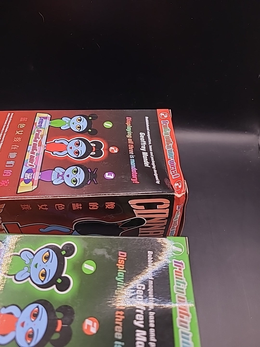 Serenity Fruity Oaty Bar Girls Sage & Cinnamon Bobbleheads - Damaged Boxes